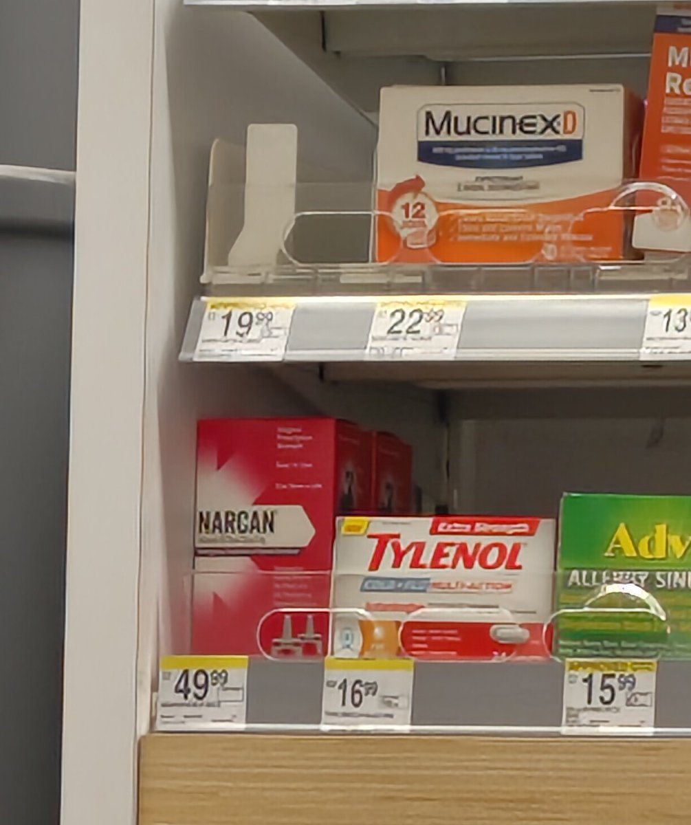 I'm gonna say something controversial: narcan should NOT be this much 

My first narcan, I got for free in Vermont for a state program.

Idk how people justify $50 for something that is lifesaving