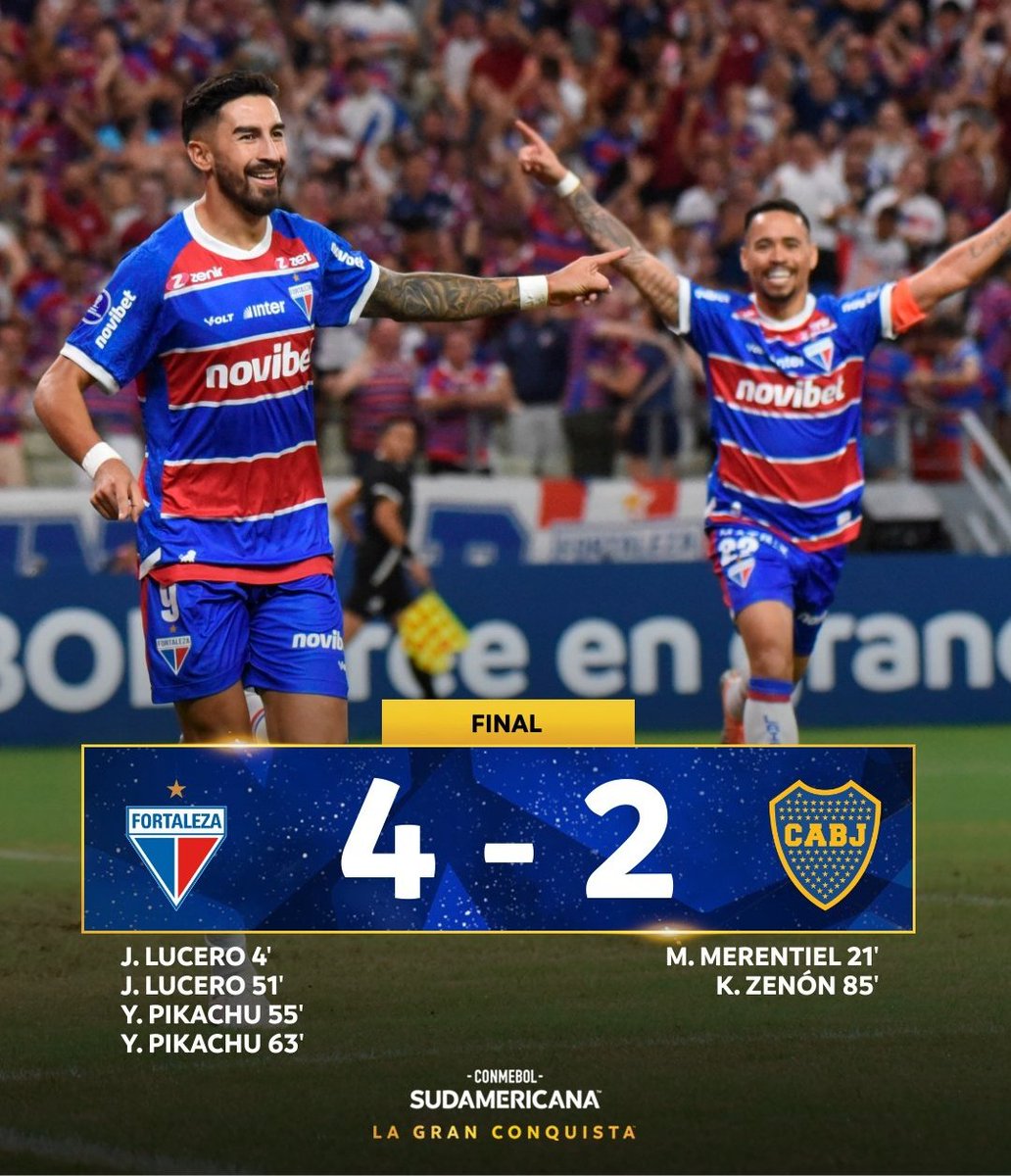 "Fortaleza":
Porque derrotó a Boca en la #Sudamericana