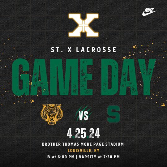 St. X Athletics (@StXTigerSports) on Twitter photo 2024-04-26 01:57:39