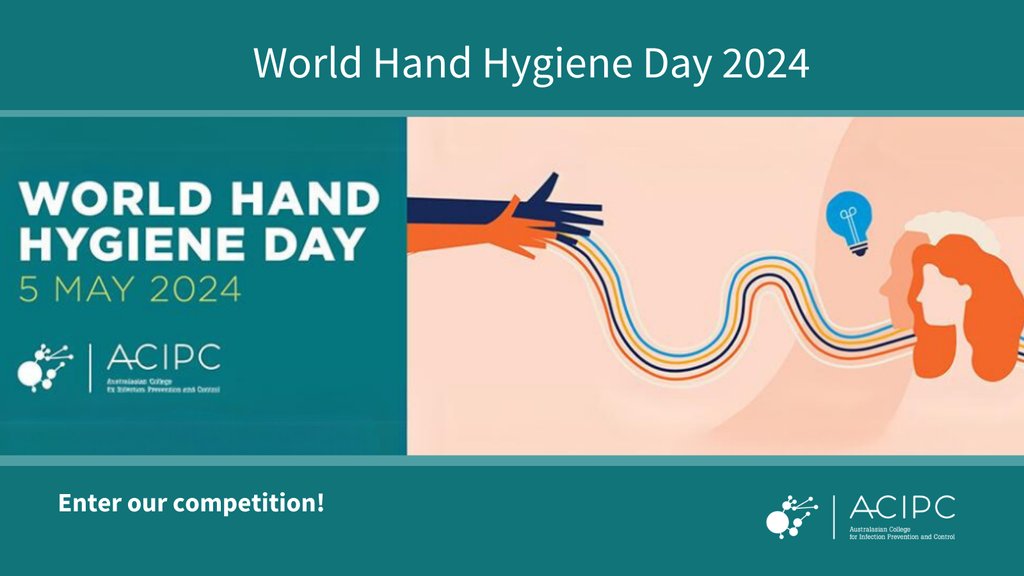 Celebrate World Hand Hygiene Day on 5 May for a chance to WIN a copy of 'Healthcare-Associated Infections in Australia' signed by Professor Ramon Shaban. Full competition details, plus posters, games & puzzles at: acipc.org.au/hand-hygiene-d… #ACIPC #HandHygiene #WHO #IPC