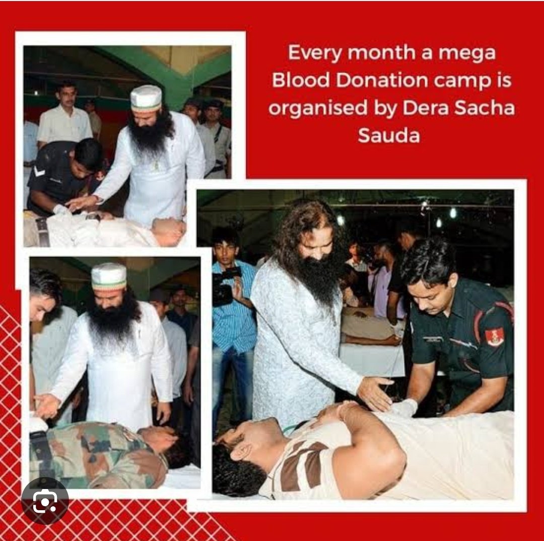 In Today's age of Conflict and Violence, where so many People shed Blood in the Name of Lord and Religion, there are some who Donate Blood and Save Lives and whose only Religion is Humanity. These are The Volunteers of Dera Sacha Sauda. #DonateBlood Saint Dr MSG Blood Donation