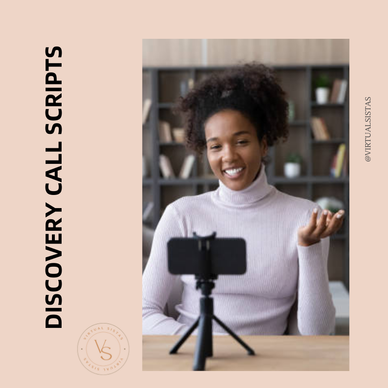 ✨  Discovery Call Scripts ✨  
.
Go into every discovery call confident and prepared to close the deal. Grab your Discovery Call Scripts by visiting virtualsistas.com
.
.
.
.
.
#Virtualsistas #VirtualAssistantService #VirtualAssistant #RemoteSupport #DigitalAssistant