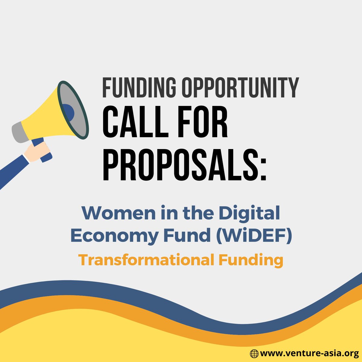 The Women in the Digital Economy Fund (WiDEF) announced its first round of grant funding available for solutions working to close the gender digital divide.