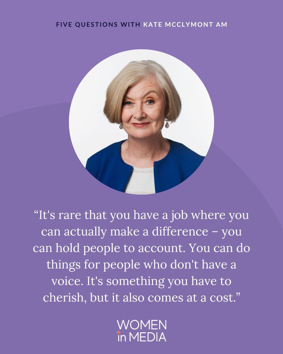Get to know @Kate_McClymont in our latest five-question interview. Discover her remarkable journey before she is set to captivate us all at the Women in Media Oration Dinner Honouring Caroline Jones AO. buff.ly/49NVhbt