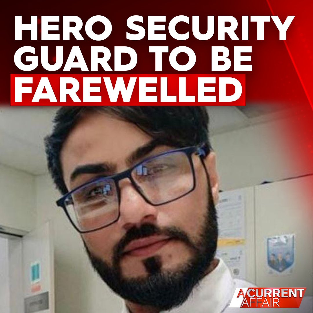 Today, family, friends, and the Ahmadiyya Muslim community will hold funeral prayers at Baitul Huda mosque for the Bondi Junction security guard who was killed while attempting to stop a mass murderer from fatally stabbing shoppers. #9ACA

DETAILS: nine.social/FF0