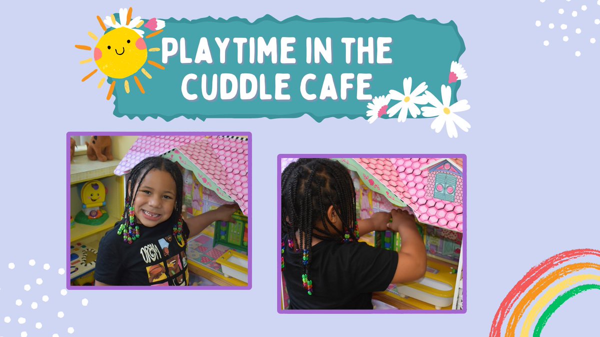 Tiny hands, big imagination! Dollhouse fun at Cuddle Cafe 🏠✨ #RisingTIDE #Playtime #CuddleCafe #LongBeach