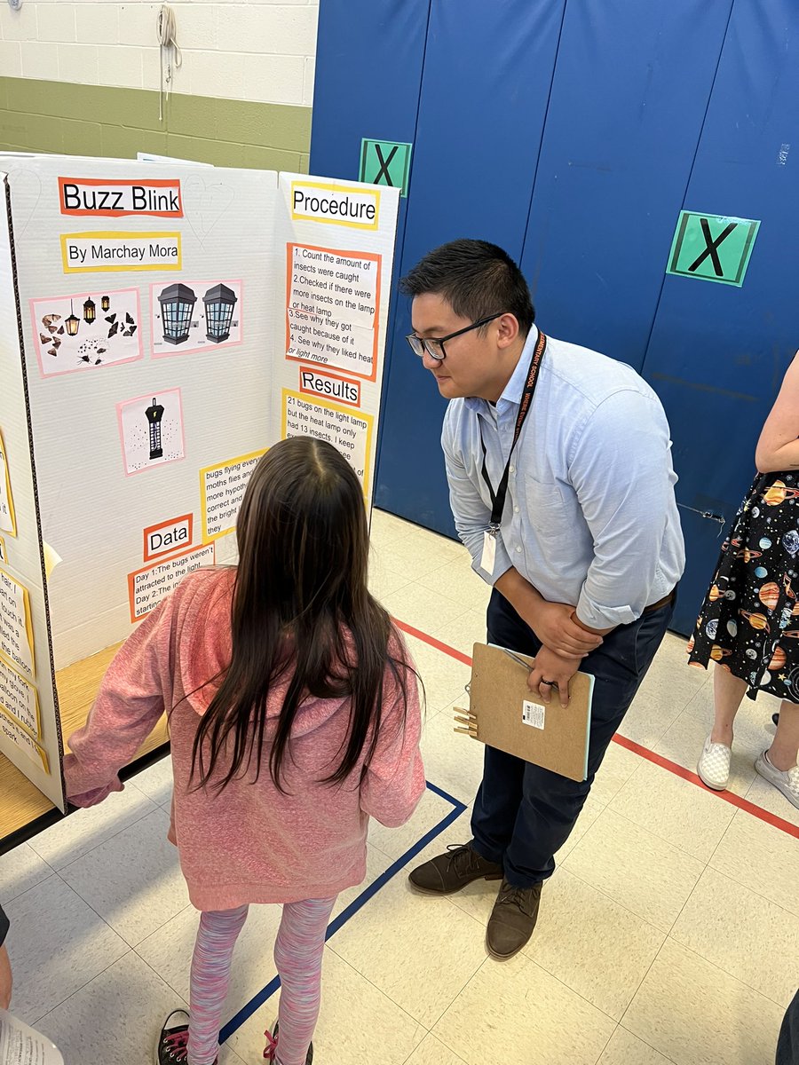 Science Fair! Our Bengals worked SO hard and learned so much- it was a great day! Thanks to @SandiaLabs and @DionsPizza for your partnership today! #BelAirBengals @APS_Elementary