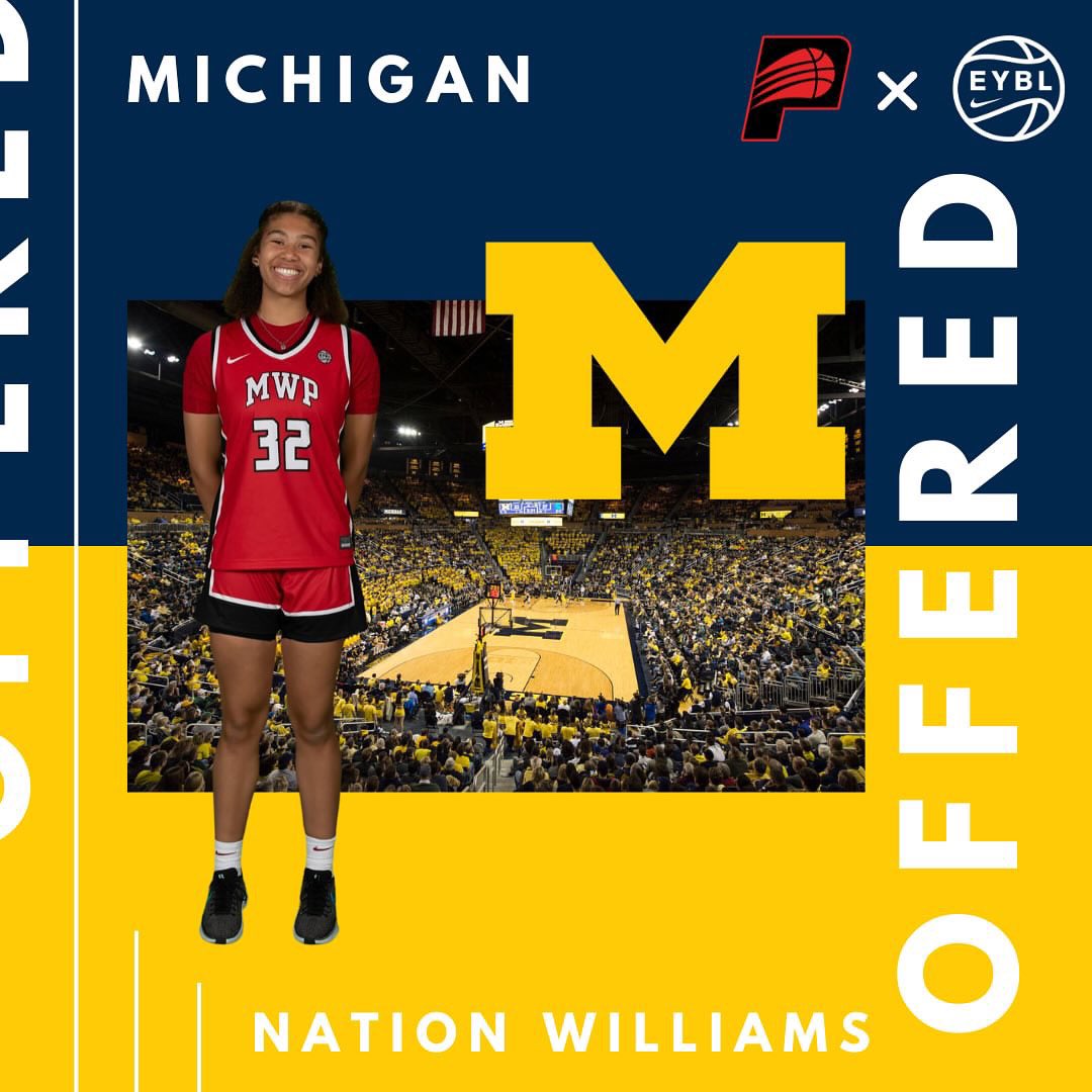 Loved chatting with Coach @KBA_GoBlue, grateful for the offer to @umichwbball!!