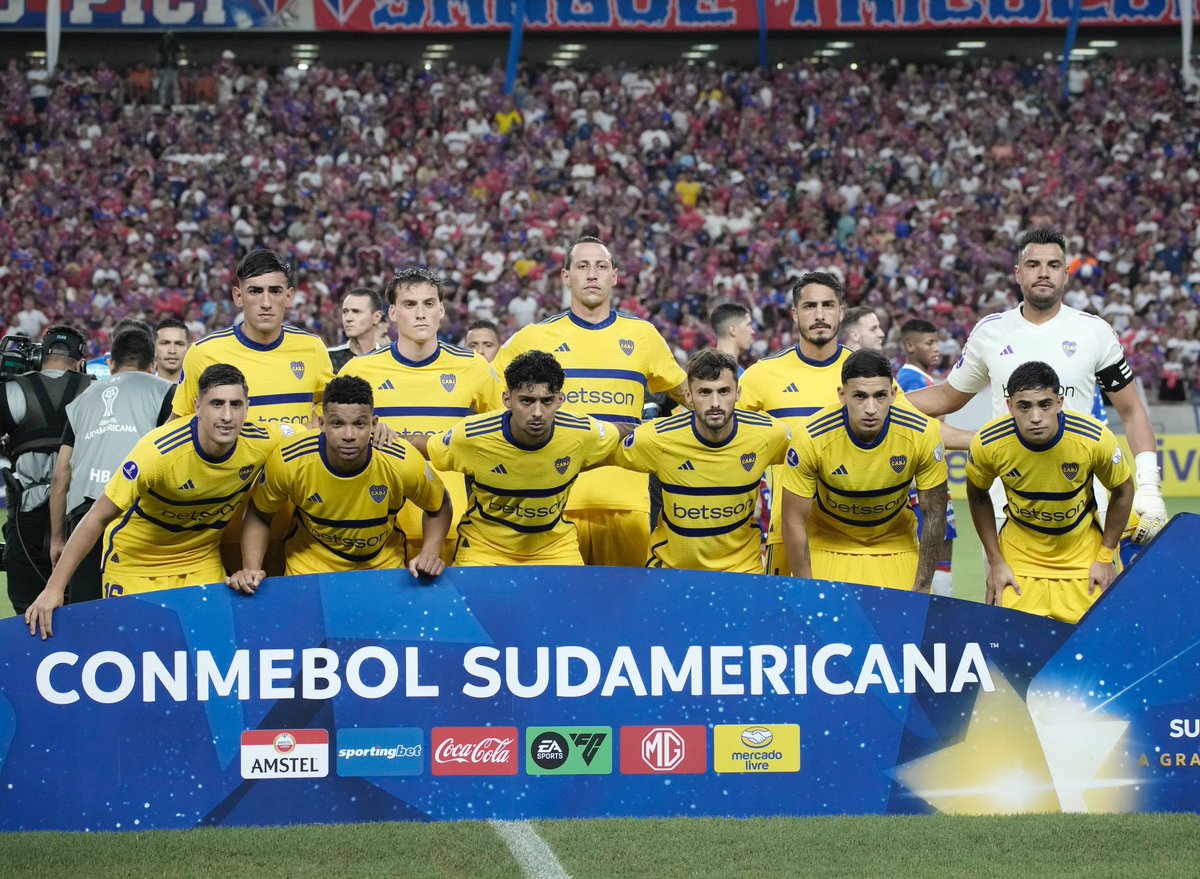 #CopaSudamerica 🔵🟡🔵 #Boca perdió 4-2 con Fortaleza en Brasil 🔵🟡🔵 #ModoBostero