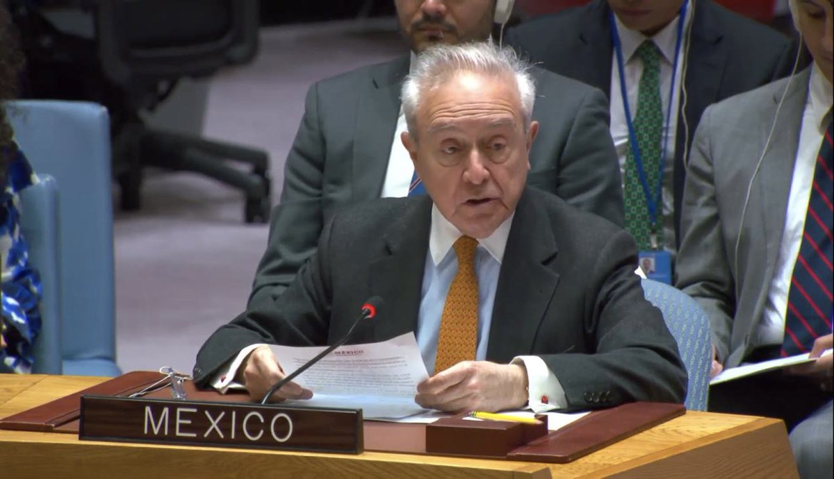 COMUNICADO. “México reafirma su apoyo a Palestina para ser miembro de pleno derecho de la ONU”. México participó en el debate abierto del Consejo de Seguridad de la Organización de las Naciones Unidas (CSONU) sobre la situación en Oriente Medio, incluida la cuestión palestina, a…