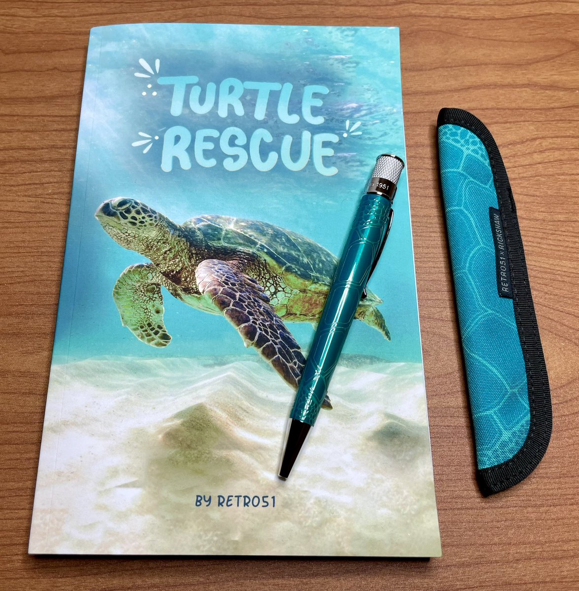 What an awesome pen and notebook combo from @Retro1951 @conserveturtles