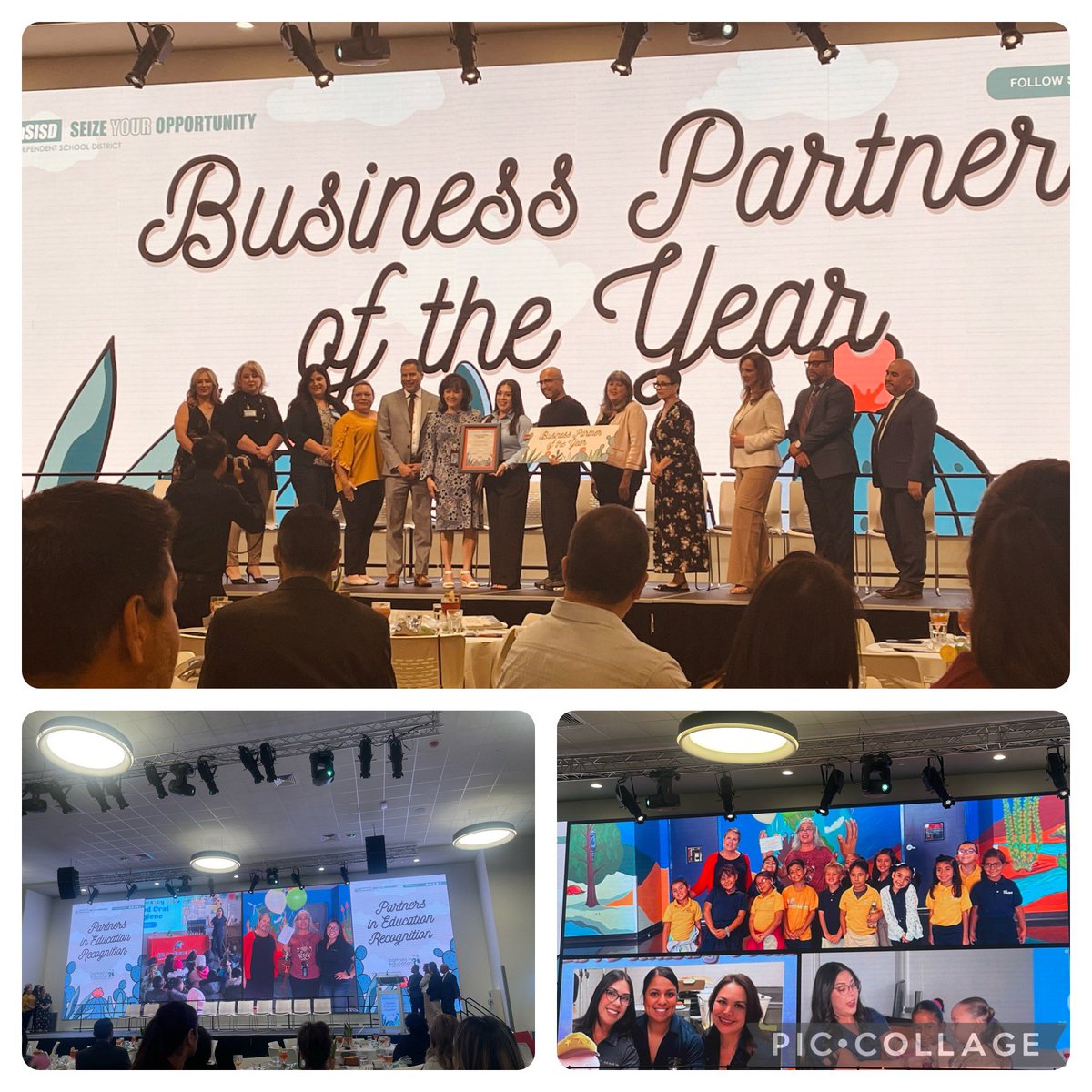 Congratulations Mary Lou/EP Dentistry 4Kids SISD Business Partner of the year !!! Thank you for all you do for our schools and our community! #SISD_PIE @EPD4KOutreach