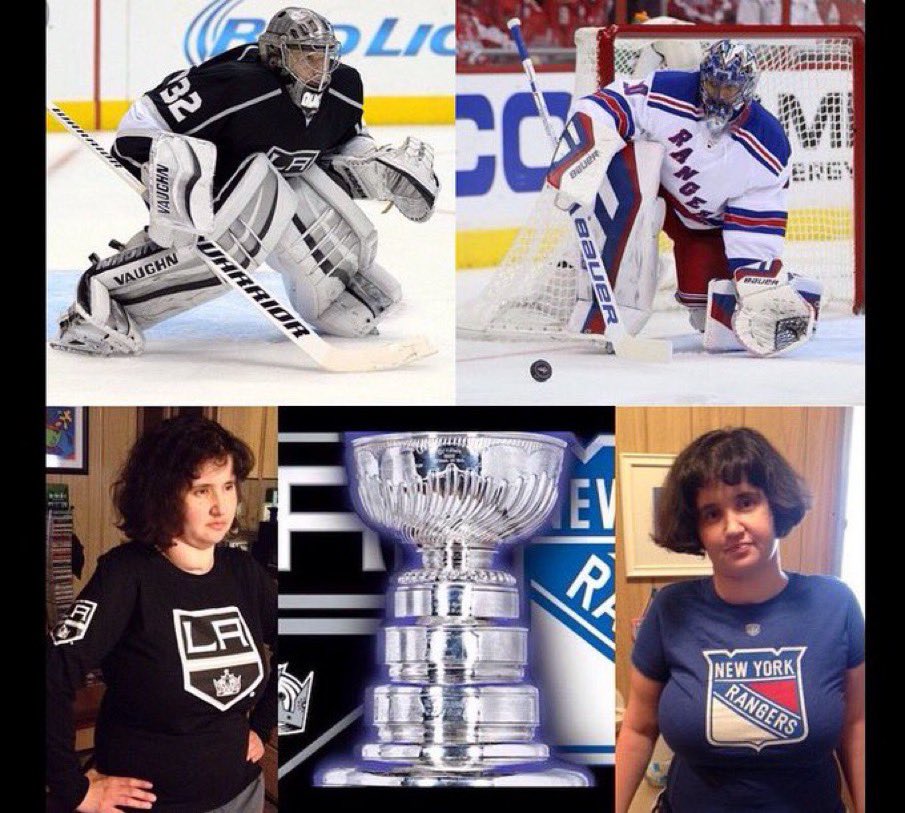 My #TBT is when @LAKings and @NYRangers were  in the 2014 #StanleyCupFinal. It was one I’ll never forget since LA Kings won the #StanleyCup that year. Could this be the year that #NYR win the Stanley Cup? #GoKingsGo