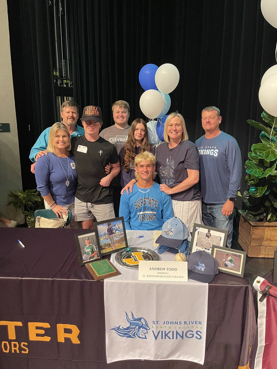 Successful signing day yesterday! Thank you to everyone who came out. 
<a href="/Jup_Baseball/">Jupiter Warriors Baseball</a> <a href="/jupiter_high/">Jupiter High School</a> 
Can’t wait to get to work!! <a href="/SJR_BASEBALL/">SJR State Baseball</a>