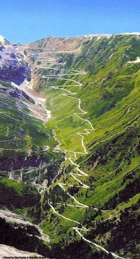 Stelvio Pass - Mountain pass in the Italian Alps