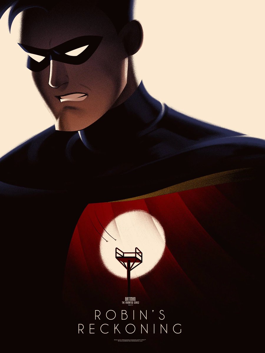 One of my favorite prints in my collection. Batman: The Animated Series: Robin’s Reckoning. Artwork by @PhantomCityCrtv
