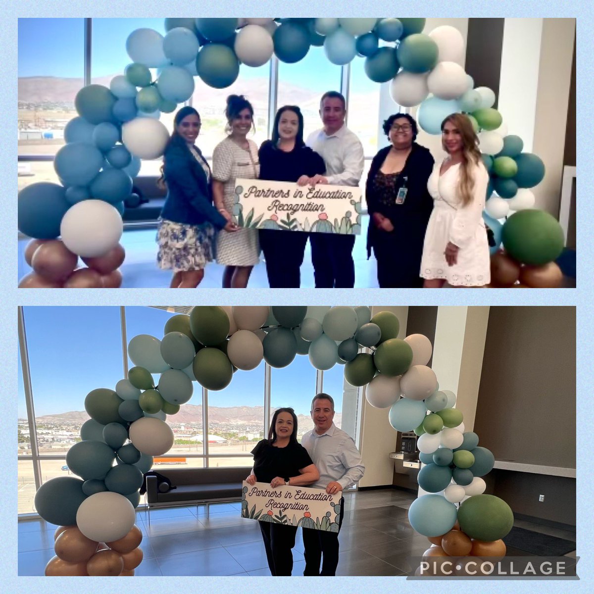 Thank you  #TeamSISD_PIE for such a wonderful event. Congratulations to Mr. Pacheco and IPO Payroll on your recognition  for your continued support as a Partner in Ed for our FLS unit. We are beyond blessed to have the support of this small business.