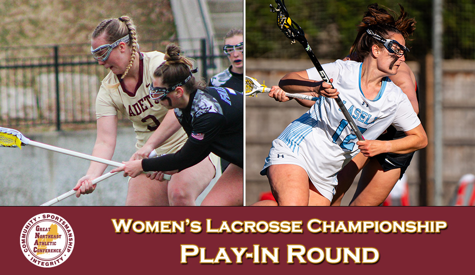 🥍GNAC WLAX PLAY-IN🥍 #theGNAC Women's Lacrosse Tournament Play-In Round featured two tight contests with @NorwichCadets and @LasellAthletics stealing wins on the road. They advance to the quarterfinals on Saturday. READ: thegnac.com/sports/wlax/20… #d3lax
