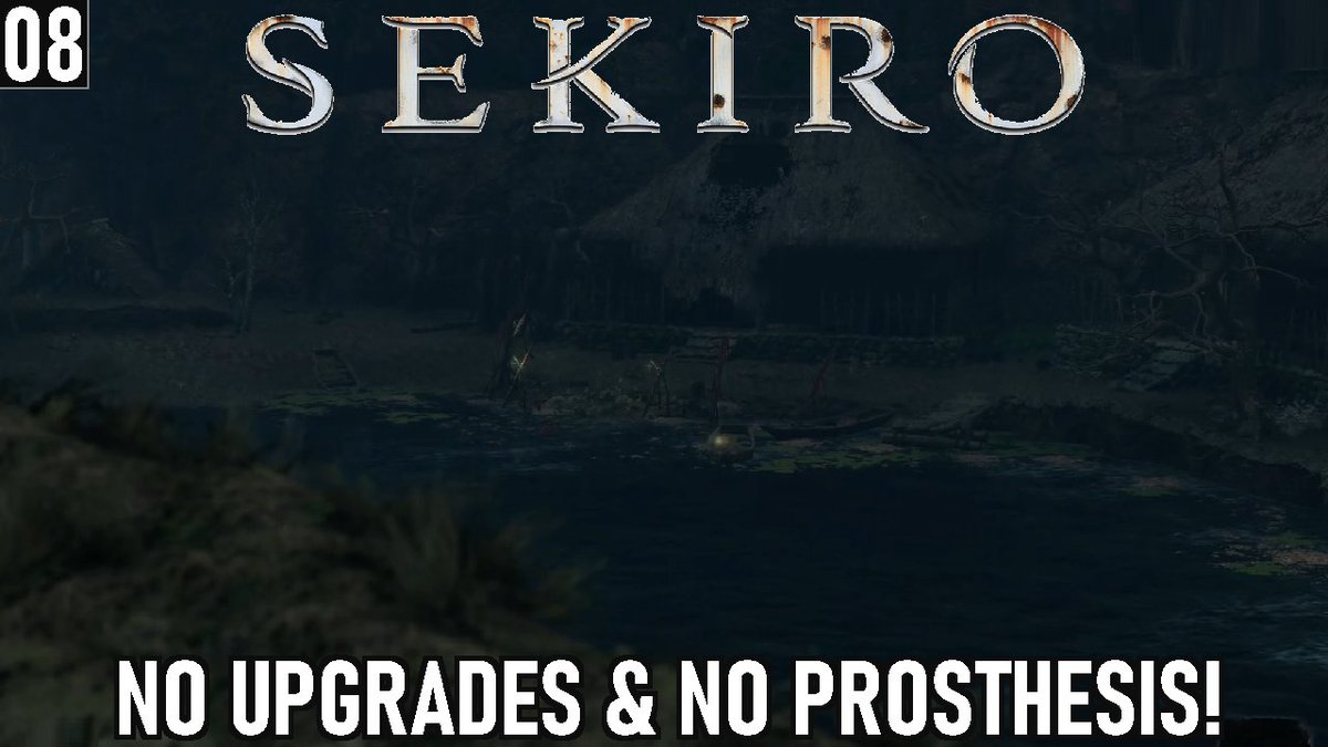 🔴Our #ChallengeRun of Sekiro continues as we finish exploring Mibu Village! How far can I get without using skill points, damage upgrades, or the prosthesis? Let's find out! youtu.be/luXvYT2LBkc 

#SEKIRO #twitchaffiliate