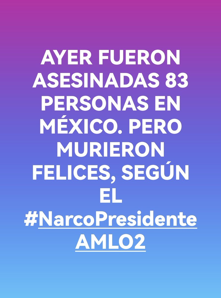#NarcoPresidenteAMLO2