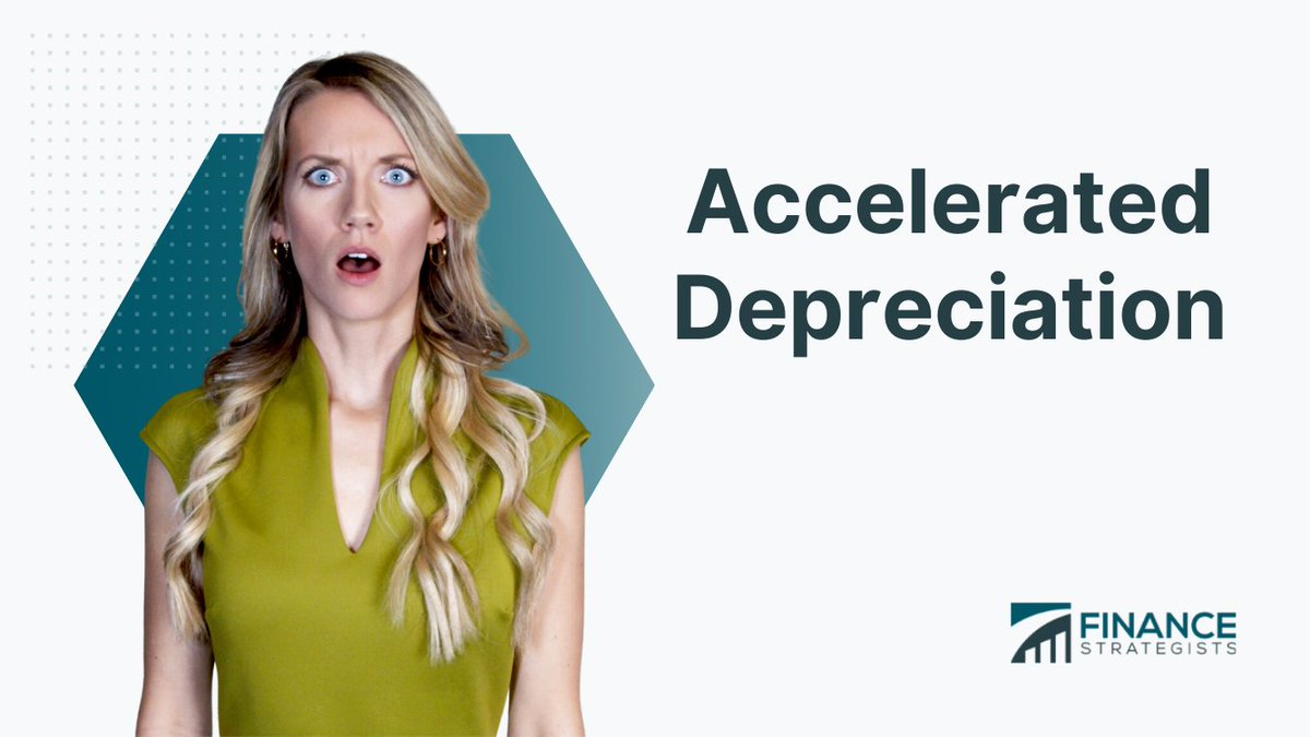 Accelerated depreciation is a method of depreciating an asset, which means decreasing its value or expense.

Read more by visiting: financestrategists.com/accounting/dep…

#financestrategists #learnfinance #financegoals #financeblogger #financecoach