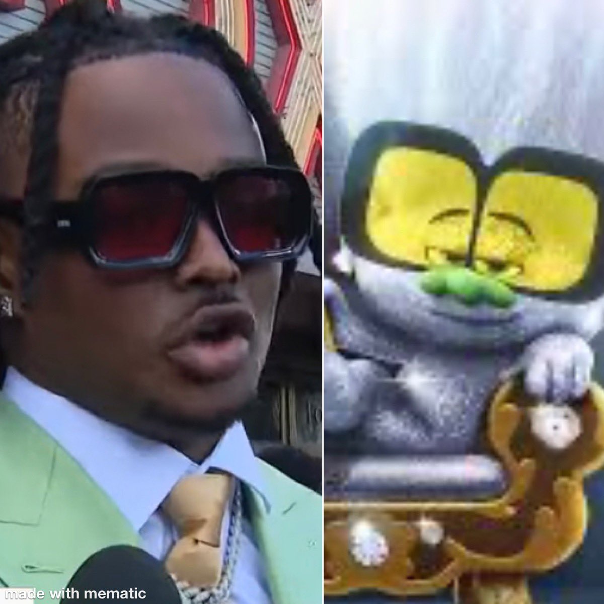 Joecod52's tweet image. Is that Dallas turner or tiny diamond? 
#NFLDraft2024 #dallasturner #tinydiamond #sportsmemes @NFL @NFLDraft @AdamSchefter