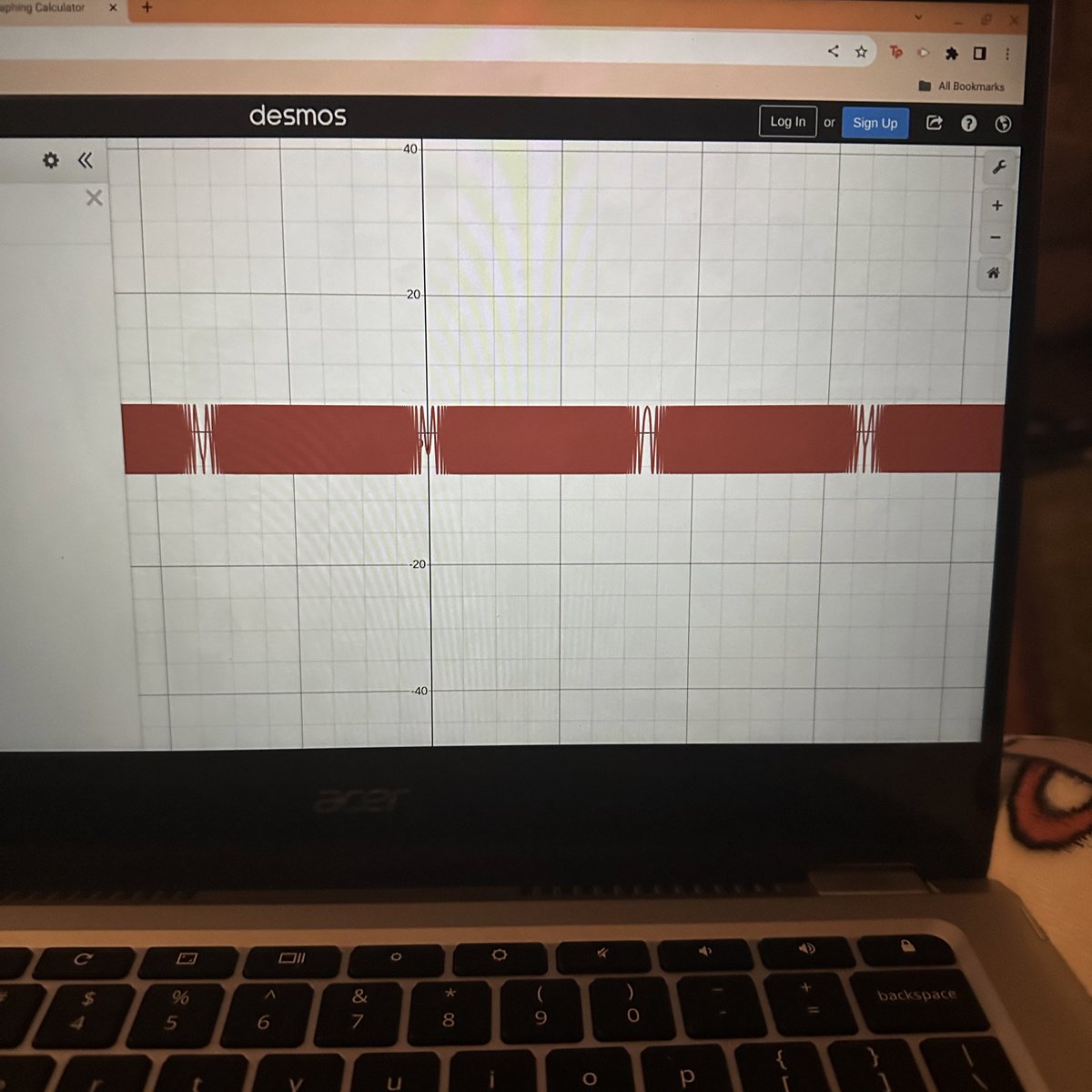 i broke desmos