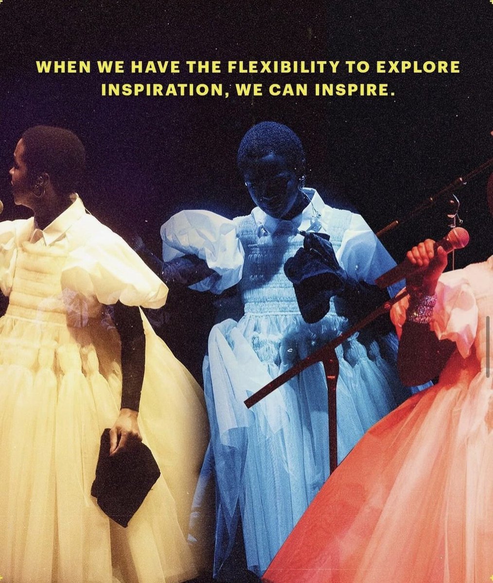 “When we have the flexibility to explore inspiration, we can inspire.” - @MsLaurynHill #tbt