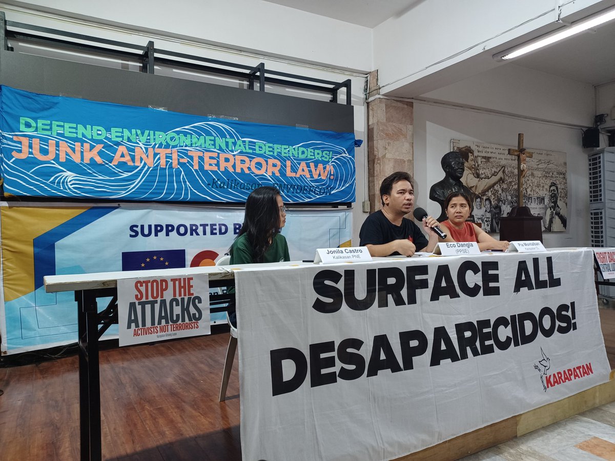 LIVE: Press conference on the abduction of environmental defenders Eco Dangla and Jak Tiong Watch via facebook: facebook.com/story.php?stor…