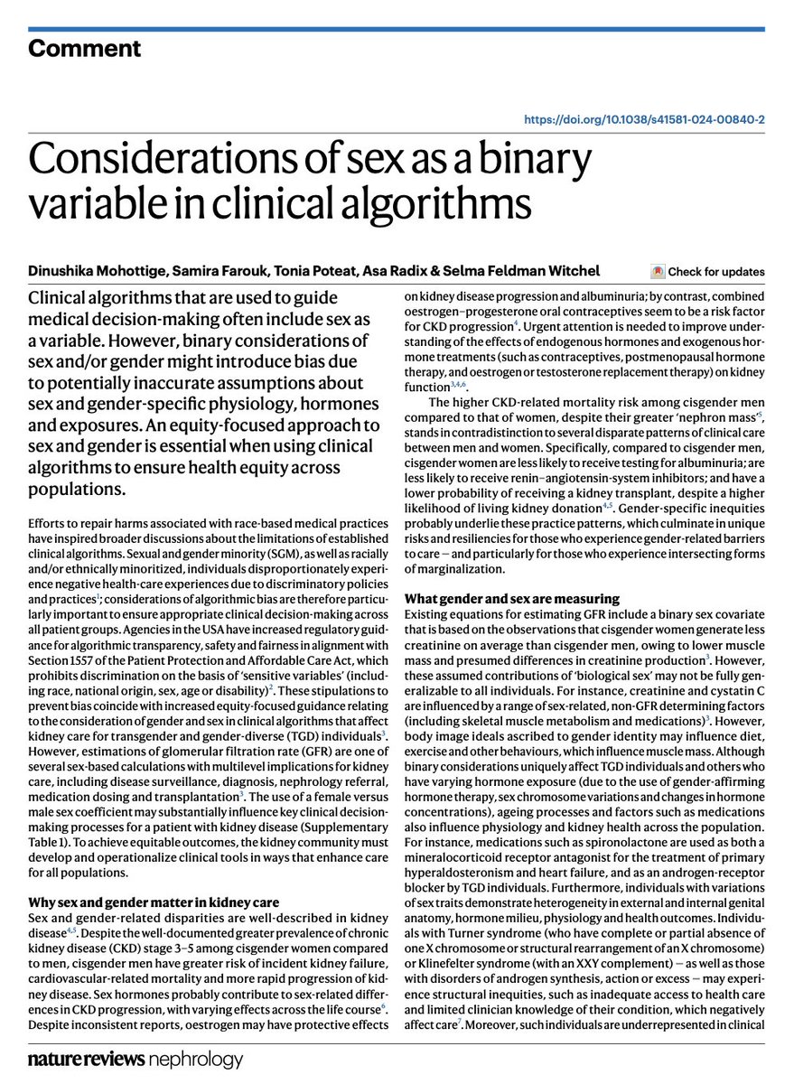 Samira S. Farouk, MD, MSCR tweet media