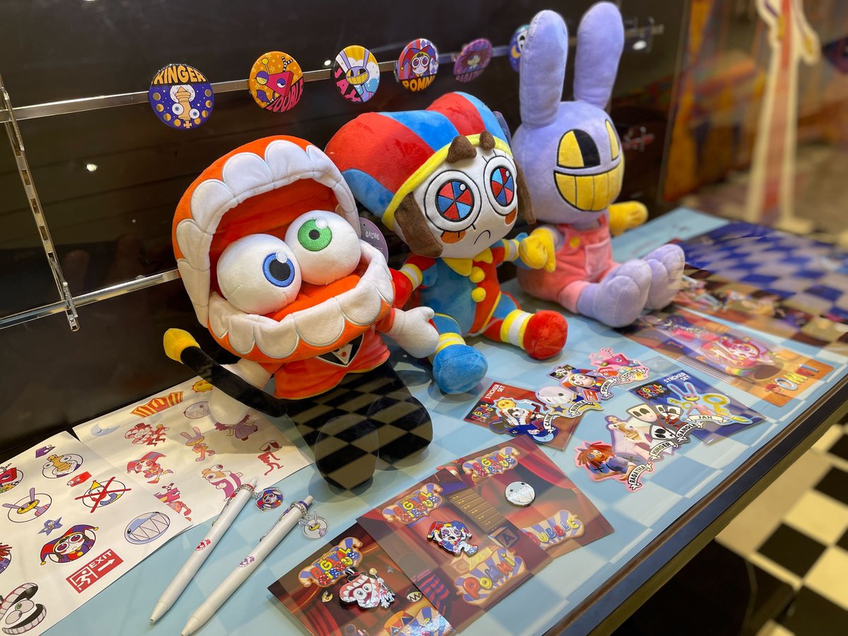 世界初🎉/ The Amazing Digital Circus POP UP STORE 開催中！ 細部に