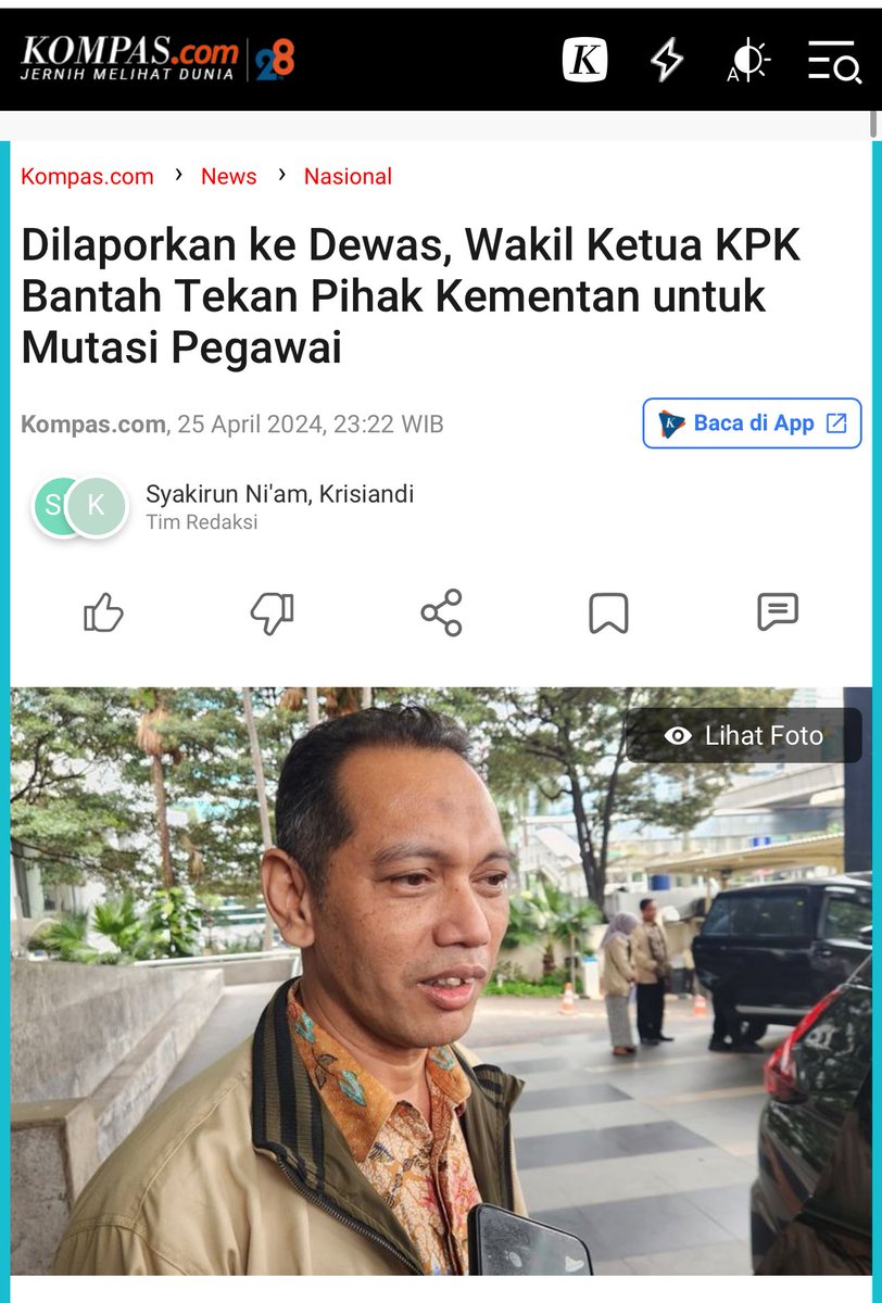 Alasan ngada ada,Pertanyaan cuma satu mengapa hanya pns itu yang dibantu pak? Ada apa? Motifnya apa? Banyak pns diluar sana ingin dimutasi juga, bisa dibantu pak?lagipula pimpinan KPK menghubungi kementerian terkait mutasi apa ngga kena mental tertekan takut KPK, pasti