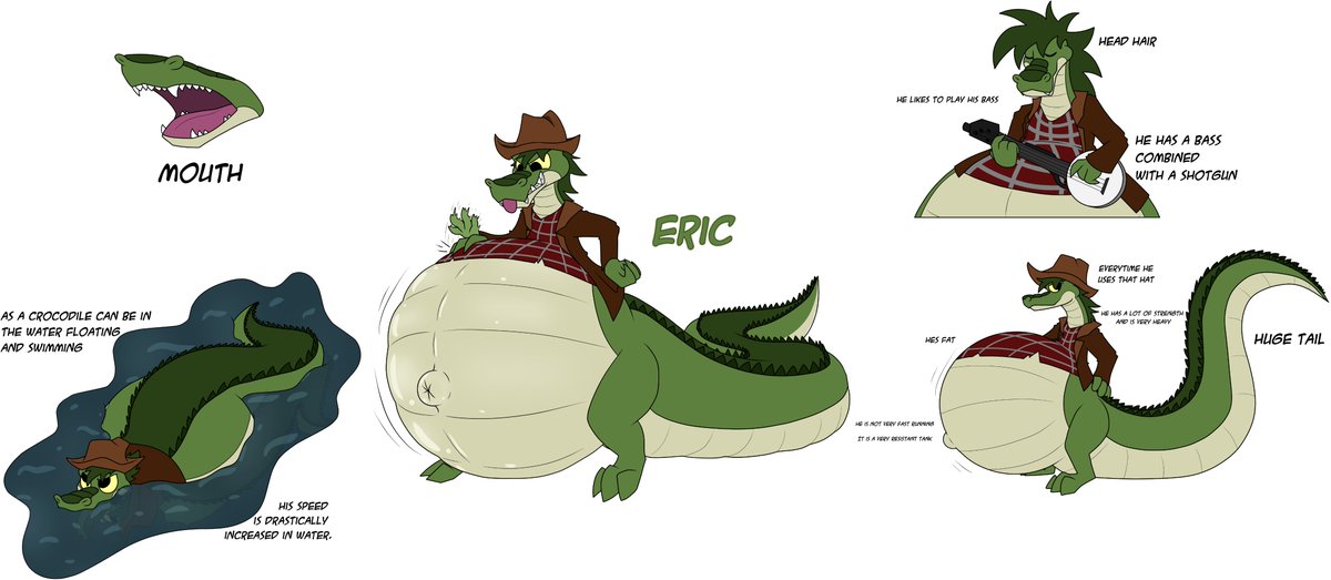 TheRedFoxxo's tweet photo. Eric Croc -w- https://t.co/2NfEaP9jIu