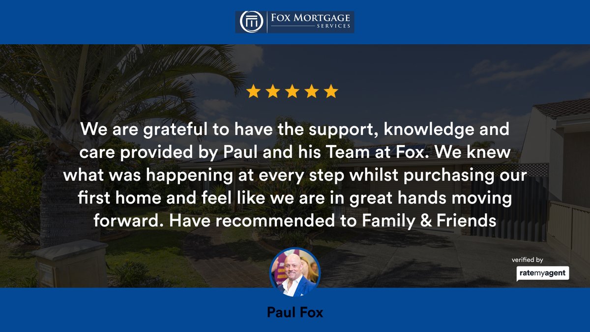 My latest RateMyAgent review in Ballajura.
 483831
rma.reviews/Ti9HPFQych7W

...
#perthrealestate #perthmortgagebroker #joondalupmortgagebroker #perth #joondalup #smartasfox