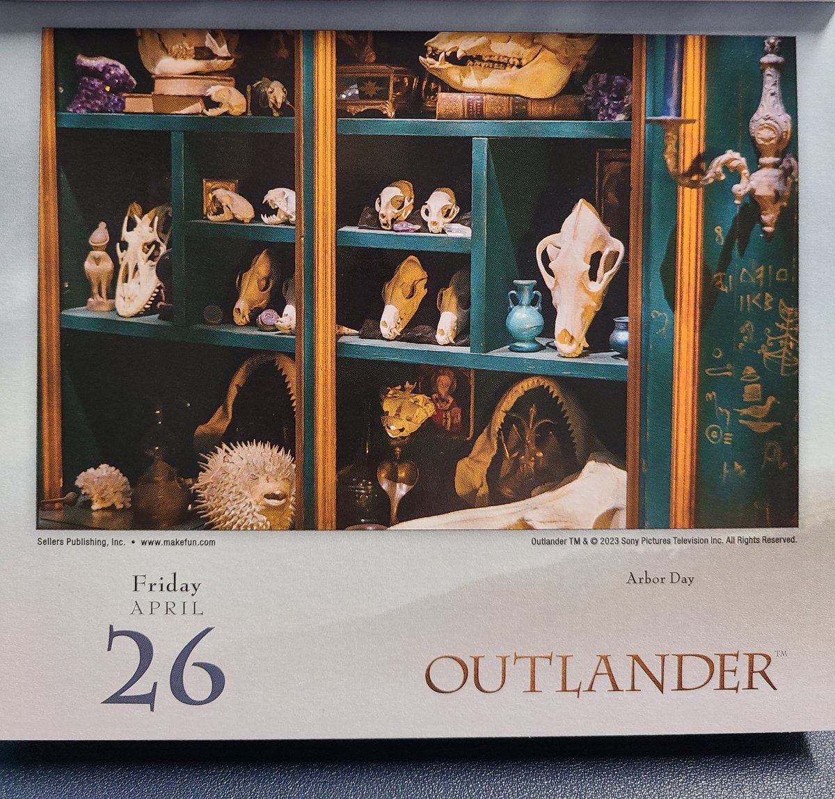 #dailycalendar April 26th 2024 #2024OutlanderCalendar #Outlander instagram.com/p/C6NUaO_M2PZ/…