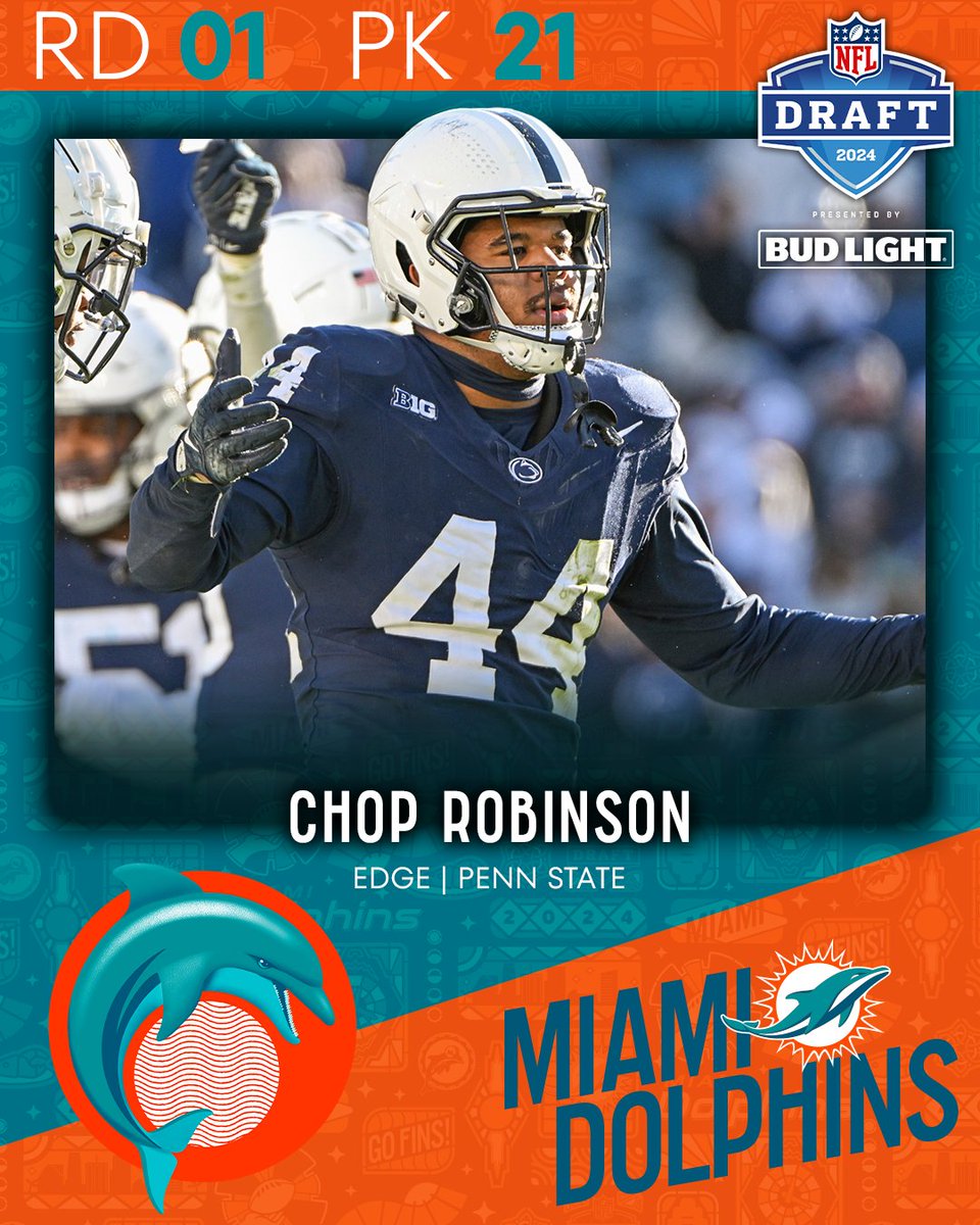 Chop Robinson is headed to Miami 🌴