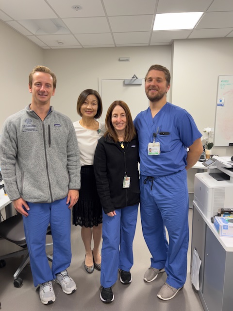 Privileged to work with a stellar team on #liverTransplant pt with a disposable ERCP scope,enhancing safety for our immunocompromised pts. 💪 Our transplant #'s have grown > 100% this past year- inspired by our dedicated team @mkowalmd #TransplantCare @UCSD_GI  #UCSDHealth