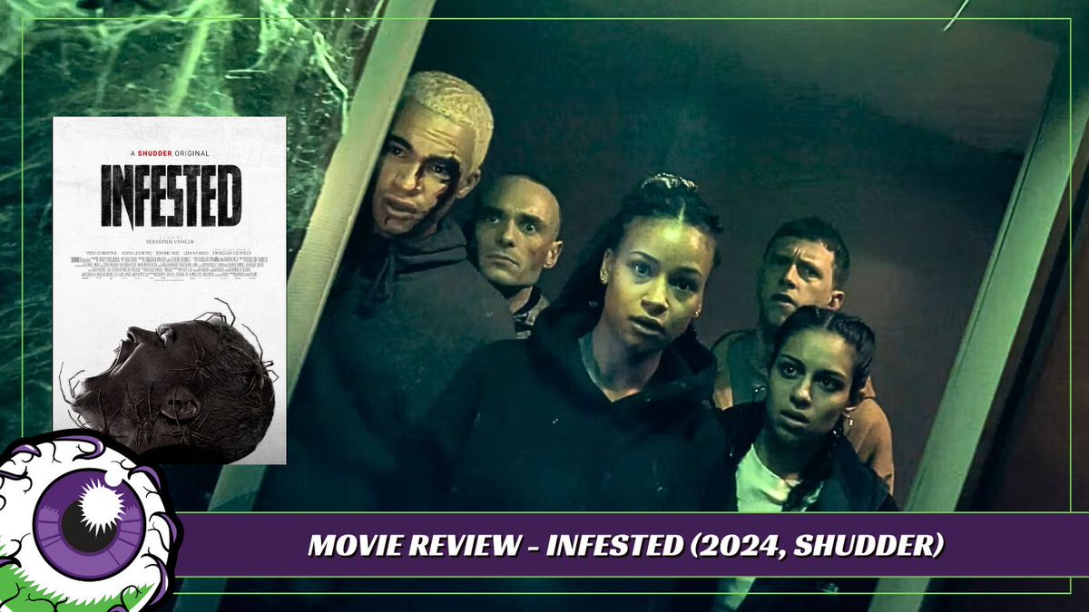 INFESTED (2024, SHUDDER) Horror Movie Review - Eight-Legged Nightmares t... youtu.be/zb_8_xxx7OI?si… via @YouTube