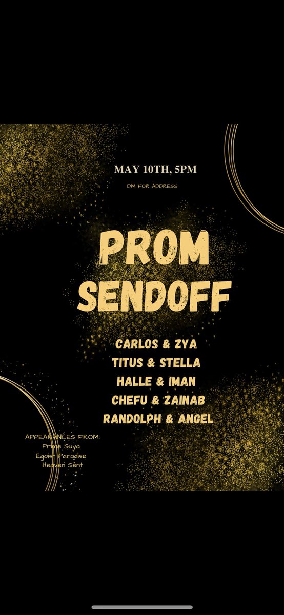 imanmarieee1's tweet image. Idk yall they saying prom boutta be a movieeee