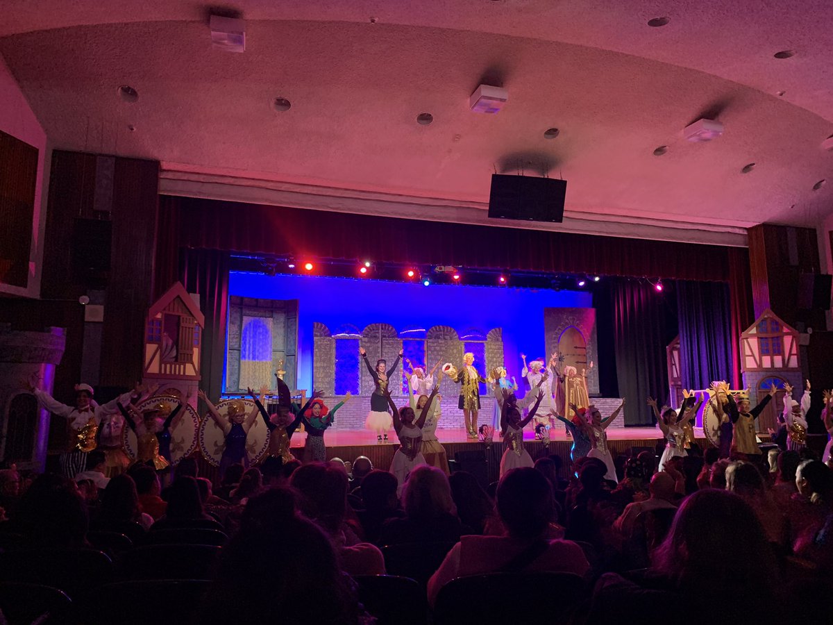 Opening night of Beauty &amp; the Beast. Such talent! 7 classrooms, 4 focus groups, 1 play. The best way to end a two-day visit at <a href="/WED_WHS/">WED Woonsocket High School</a>