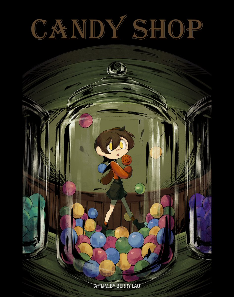 Poster for my thesis film!🍬