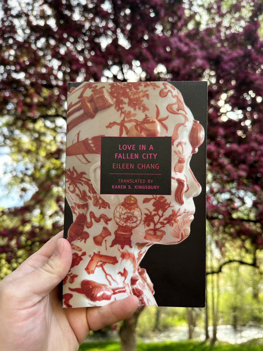 I’m so glad I finally started what I hope to be a long literary relationship with Eileen Chang! Thanks to #NYRBWomen24 I loved Love in a Fallen City. Some brief thoughts over on Instagram. instagram.com/p/C6MPkdQxwC4/…