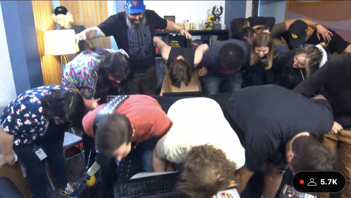 Funhaus take one last final bow. RIP Funhaus and Rooster Teeth