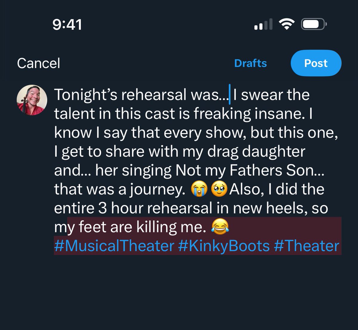 #MusicalTheater #KinkyBoots #Theater