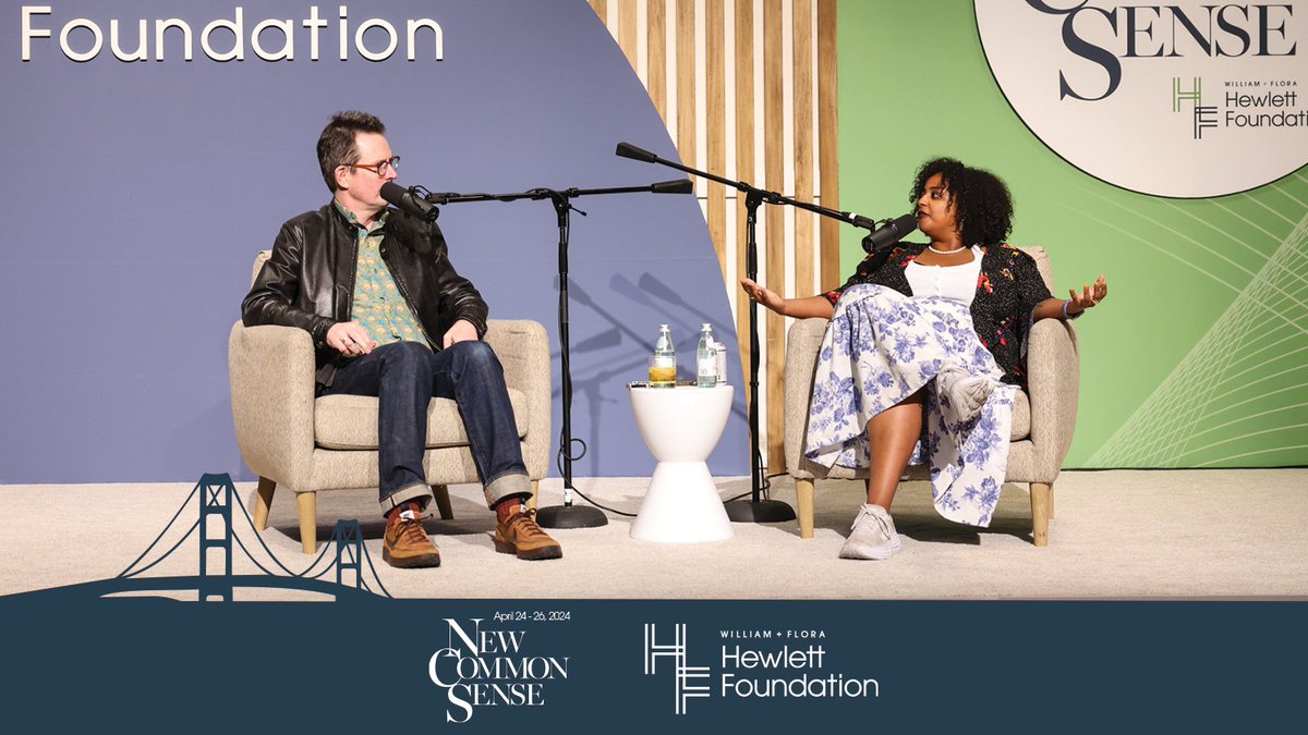 Hewlett_Found's tweet photo. To close out the second day of #NewCommonSense, @felixsalmon records a live taping of Slate Money with @JerusalemDemsas. The pair discuss how America can repair the cracks in our current housing policy and lay a solid foundation for a thriving middle class and domestic economy. https://t.co/lR0pBAKVWu