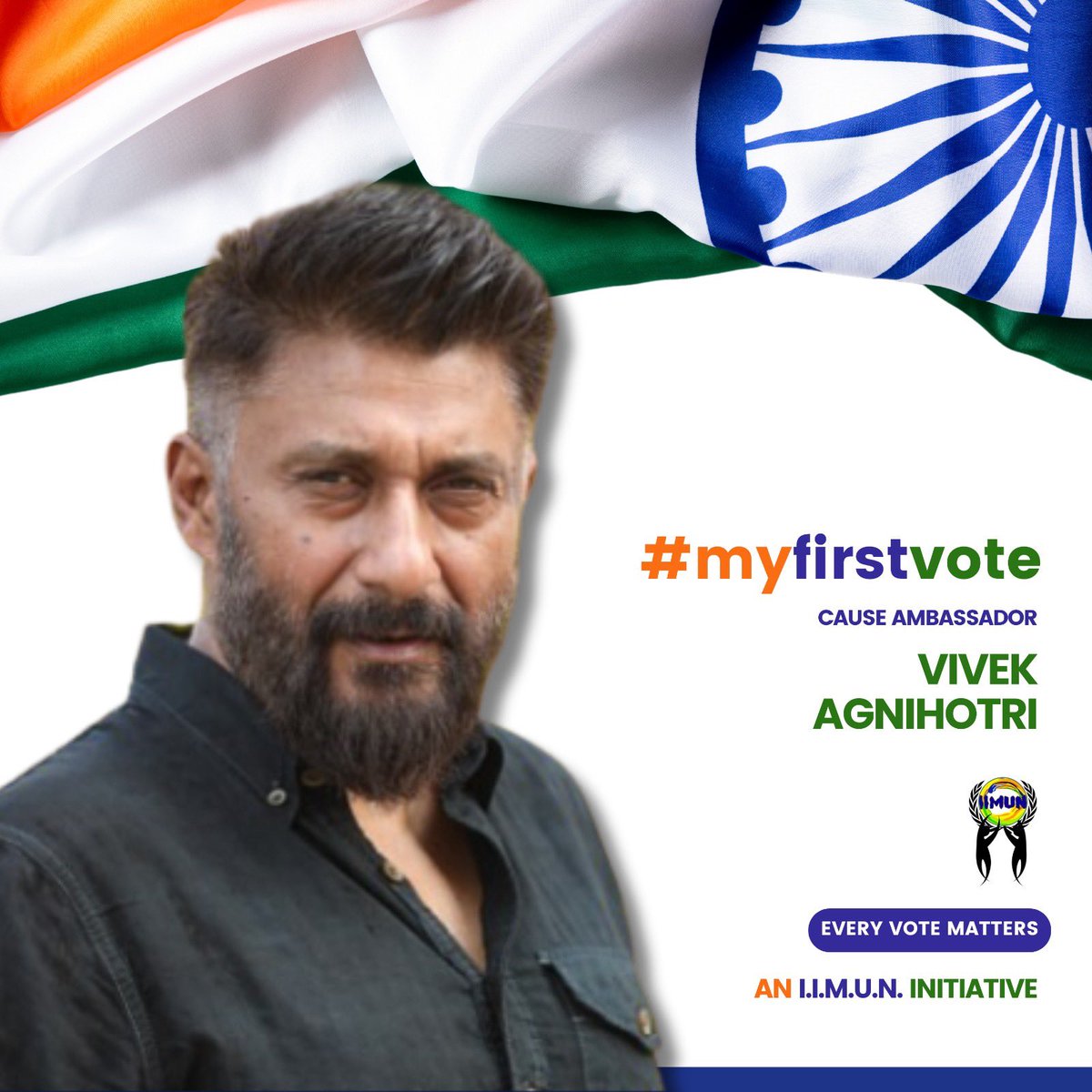 I appeal to all young Indians to vote today. You are the largest, yet most ignored group. This is your chance to decide your own future. Go, assert yourself. Make the destiny of Bharat. #MyFirstVote
