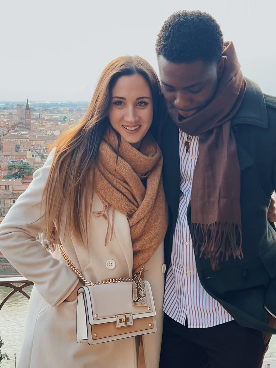 humbleprogress's tweet image. Oh, forgot to mention…🤭
I got engaged last month in Verona, Italy ☺️!!! Hope this brings hope to you long distance lovers! 💝