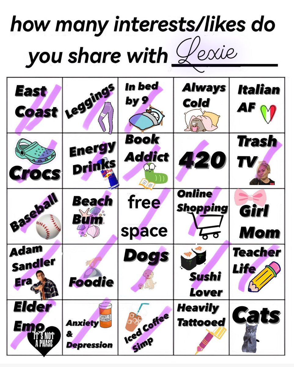 brookeleidy's tweet photo. @elderemo_mama 5 bingos 😂 https://t.co/eFZVHfmRgg