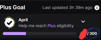 PP (partner plus) program question! I have seen some Creators have their PP already set to 100 (40/60 split) but mine is still at 300? What do to change it? 🤔 

#twitch #partnerplus