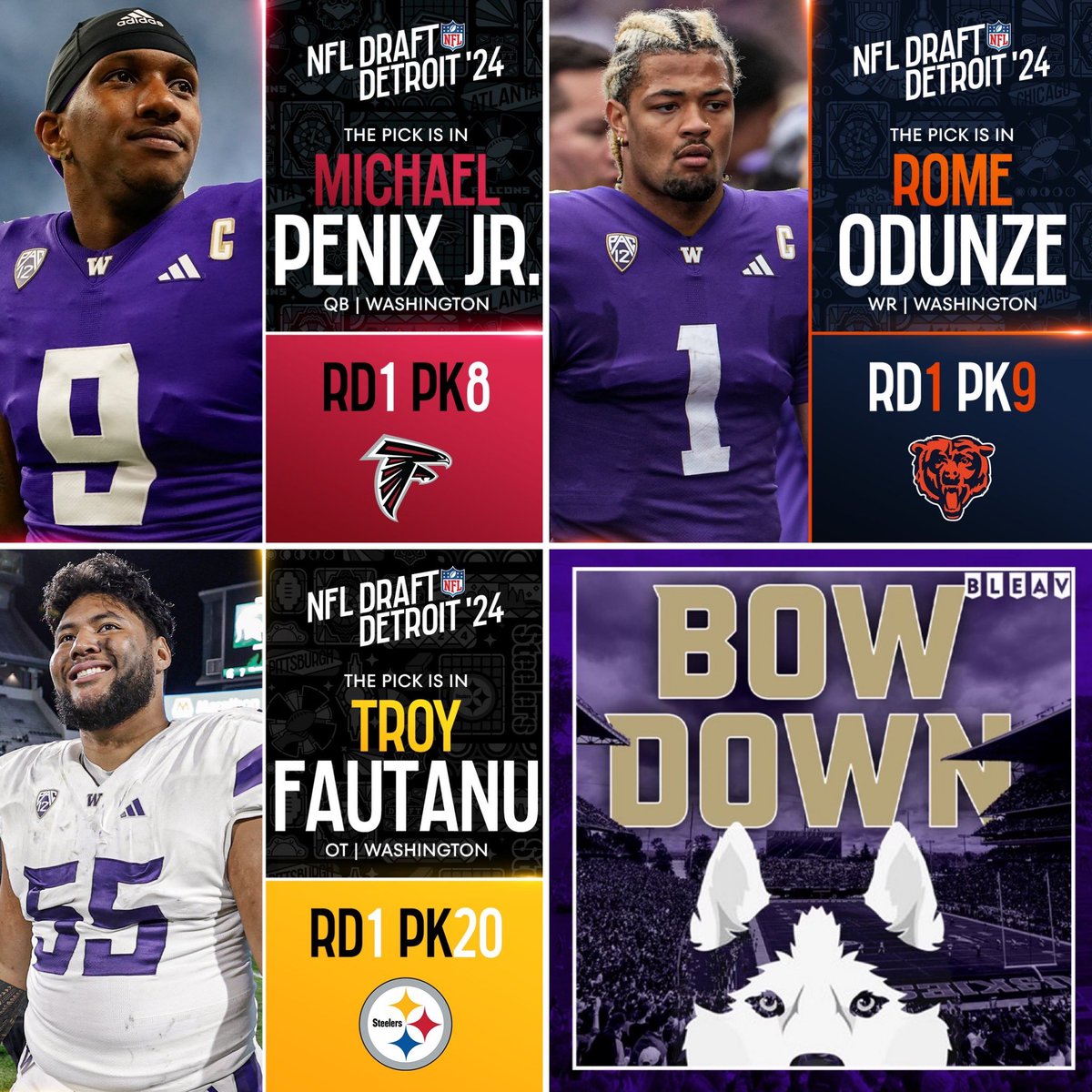 What a day. What a night. What a time to be a Husky! #BeAPro #TheBowDownPodcast #BowDown @BleavNetwork @UW_Football